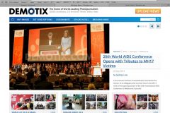 Demotix.com AIDS2014