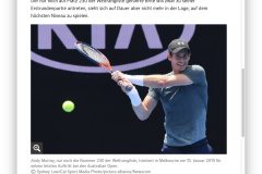 Früherer Weltranglistenerster Andy Murray muss wegen kaputter Hüfte zurücktreten | WEB.DE