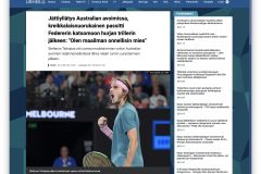 Jättiyllätys Australian avoimissa, kreikkalaisnuorukainen passitti Federerin katsomoon hurjan trille…